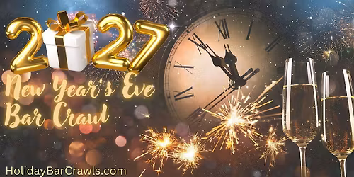 2027 Denver New Years Eve (NYE) Bar Crawl All Access