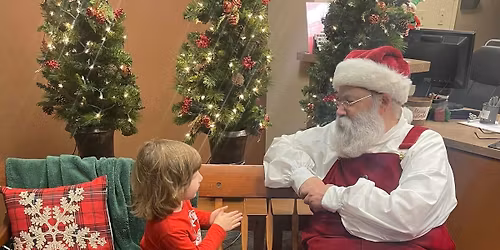 Christmas Open House with one of Santa's helpers!