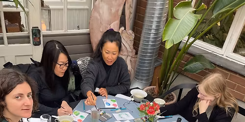 Sketching club get-together at Moderna museet