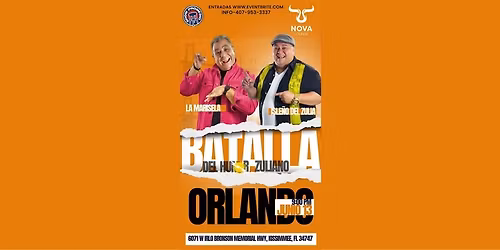 ORLANDO -Batalla de Humor ZULIANO - La Marisela - El Isle\u00f1o.