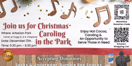 Christmas Caroling in the Park