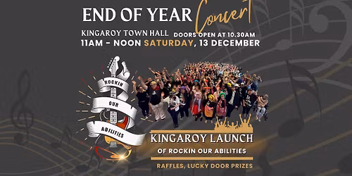 Rockin Our Abilities - Kingaroy Launch