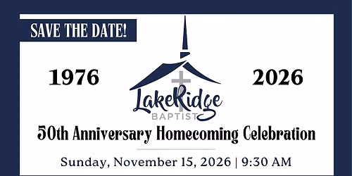 50th Anniversary Homecoming Celebration!