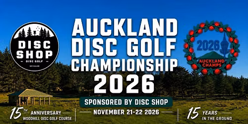 Auckland Disc Golf Championship 2026 sponsored by Disc Shop