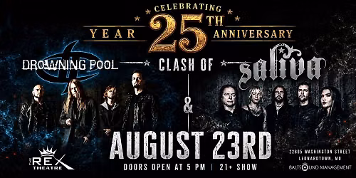 Drowning Pool & Saliva: Live At the Rex Theatre! 