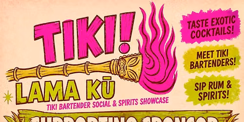 TIKI LAMA-KU Ventura Tiki bartender Social & Spirit Tasting