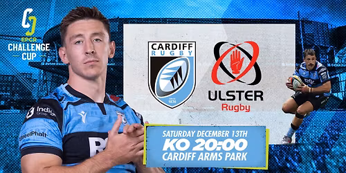 Cardiff Rugby vs Ulster Rugby