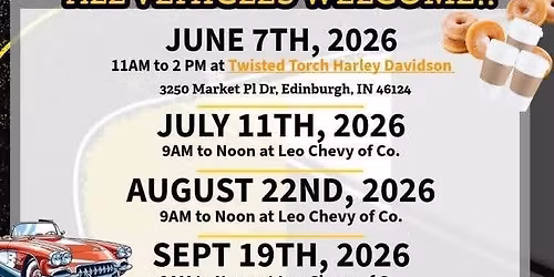 Cars (Harleys) and Coffee Cruise-In!