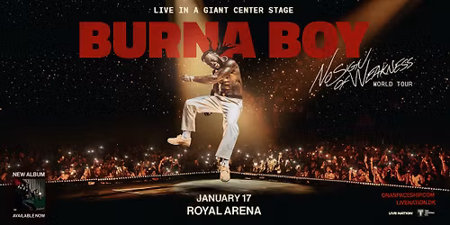 Burna Boy \/\/ No Sign of Weakness Tour \/\/ Copenhagen
