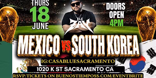 MEXICO VS S. KOREA WATCH PARTY