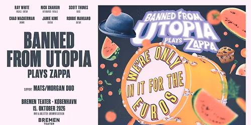 Banned from Utopia + Mats\/Morgan duo - Copenhagen