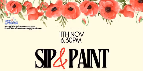 Poppy Sip & Paint at Bakkus Neighbourhood Tap