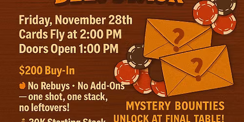 Black Friday Mystery Bounty