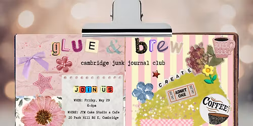 Glue & Brew: Cambridge Junk Journal Club