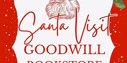 Santa Visit at the Goodwill Bookstore