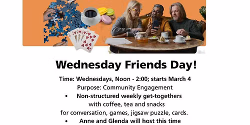 Wednesday Friends Day!