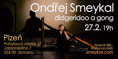 DIDGERIDOO A GONG - Ond\u0159ej Smeykal - Plze\u0148