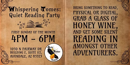 Whispering Tomes: Quiet Reading Party