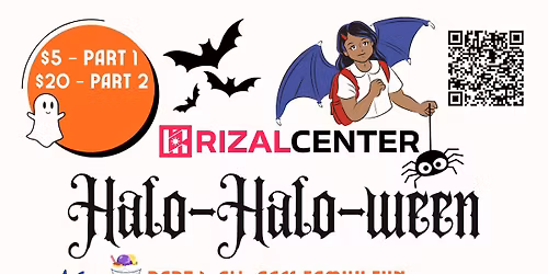 Halo-Halo-Ween Fundraiser for Rizal Center