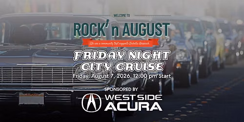West Side Acura Friday Night Cruise