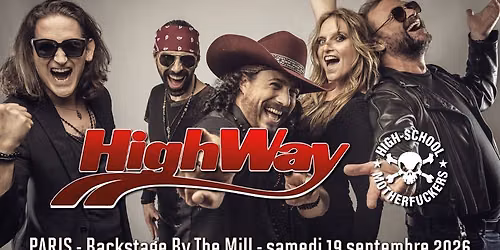 Affiche HighWay, High-School Motherf**kers // Paris