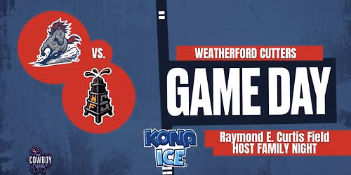 Double Header - Host Family Night: Spudders vs. Cutters