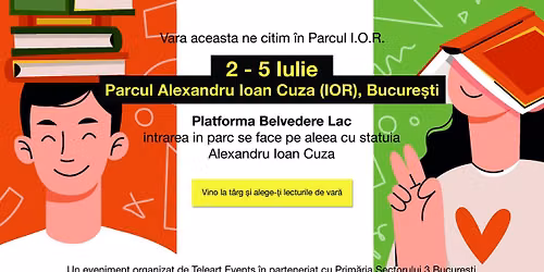 T\u00e2rgul de carte CulturFest \u00een parcul I.O.R.