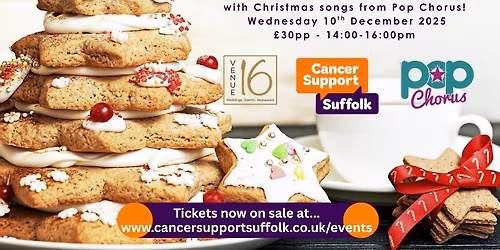 Christmas Afternoon Tea with entertainment by Pop Chorus