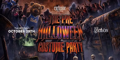 EXCLUSIVE THURSDAYS PRE-HALLOWEEN COSTUME PARTY 18+ @ LOS GLOBOS
