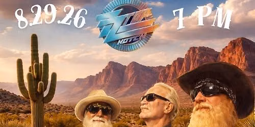 ZZ Top Notch live at Carteret County Speedway Concert Series