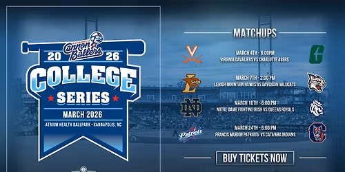 Queens University Royals vs. Notre Dame Fighting Irish