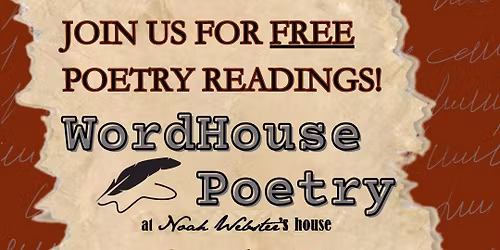 FREE - WordHouse Poetry - December 3, 2025