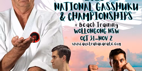2025 AOGKF National Gasshuku & Championships