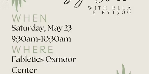 Fabletics hosts: Yoga on the Green at Oxmoor Center