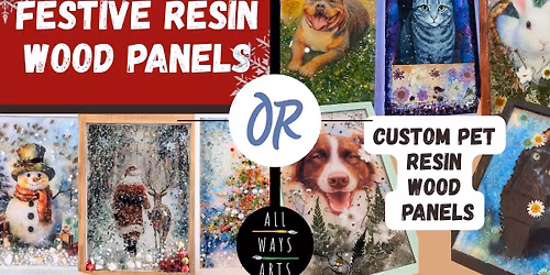 12\/18\/25- Festive or Pet Resin Workshop in Nashua at Spyglass Brewing