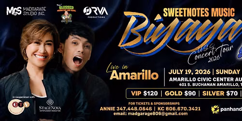 \ud83c\udfb8 Amarillo, Get Ready! Sweetnotes Biyaya US Tour Live!