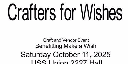 Craft vendor show