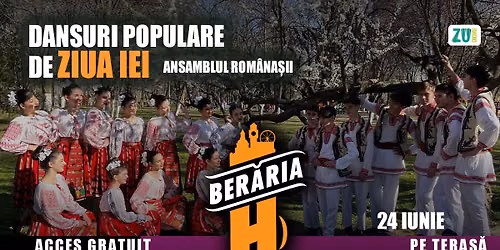 Dansuri Populare de Ziua Iei cu Ansamblul Rom\u00e2na\u0219ii pe teras\u0103