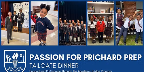 8th Annual Passion for Prichard Prep Tailgate Dinner Fundraiser