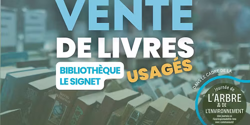 Vente de livres usag\u00e9s