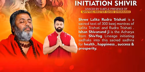 Shree Lalita Rudra Trishati Initiation Level 2- Coventry