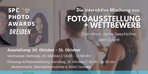 SPC PHOTO AWARDS Dresden Oktober 2026