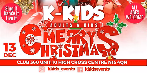K-Kids Demon Hunters & Santa Christmas Party \u2013 London