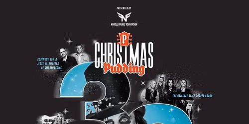 Alice Coopers Christmas Pudding at Celebrity Theatre