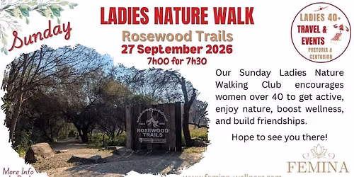 Sunday Nature Walk - Rosewood Trail