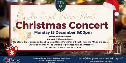 The Royal Sutton School Christmas Concert