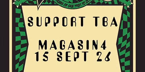 THE TOASTERS (US ) + TBA