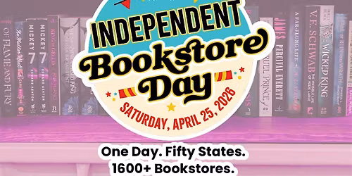 Indie Bookstore Day