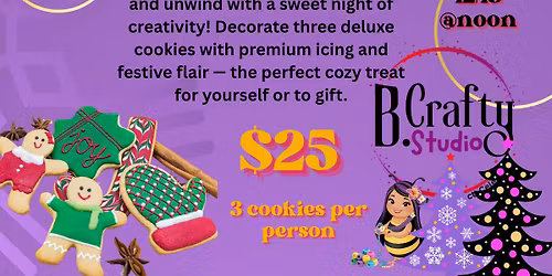 Cookie Craft Night with B6 Creations