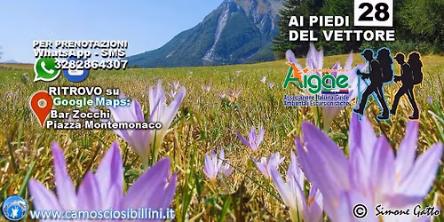 2026 Ai Piedi del Monte Vettore - Escursione 30 Agosto